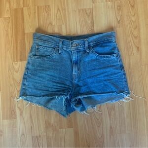 Levis denim shorts